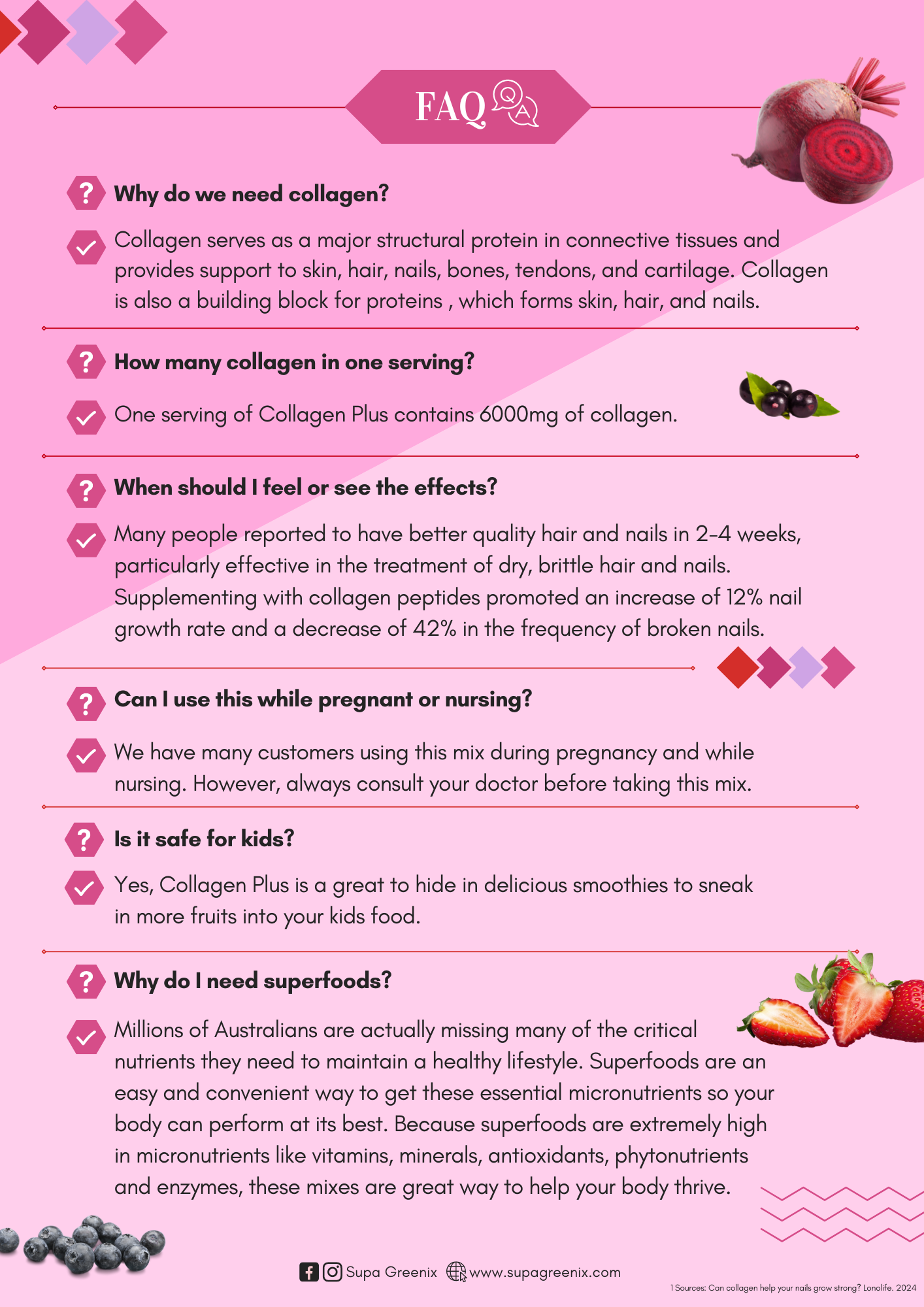 Collagen Plus (10g x 15 sachets)
