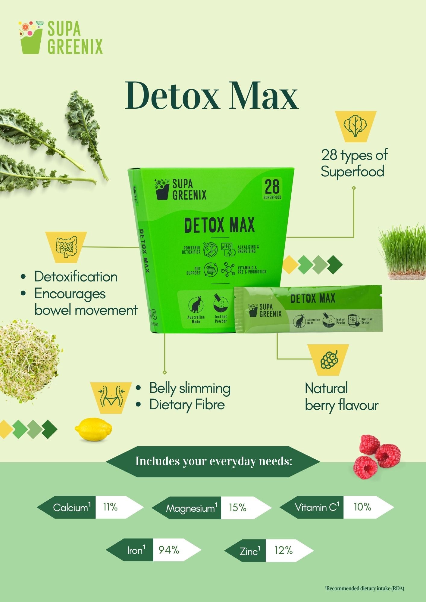 Detox Max (8g x 15 sachets)