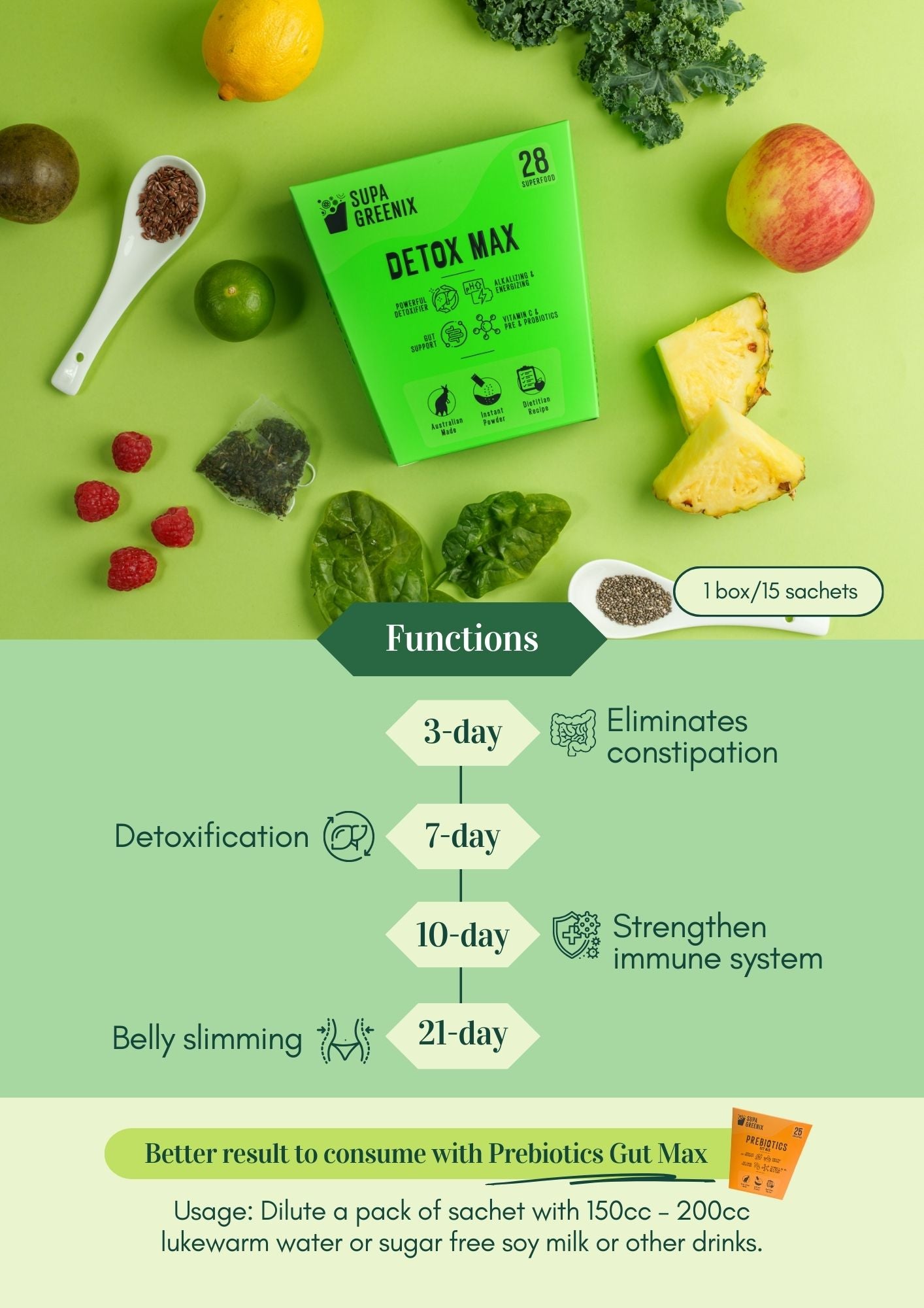 Detox Max (8g x 15 sachets)