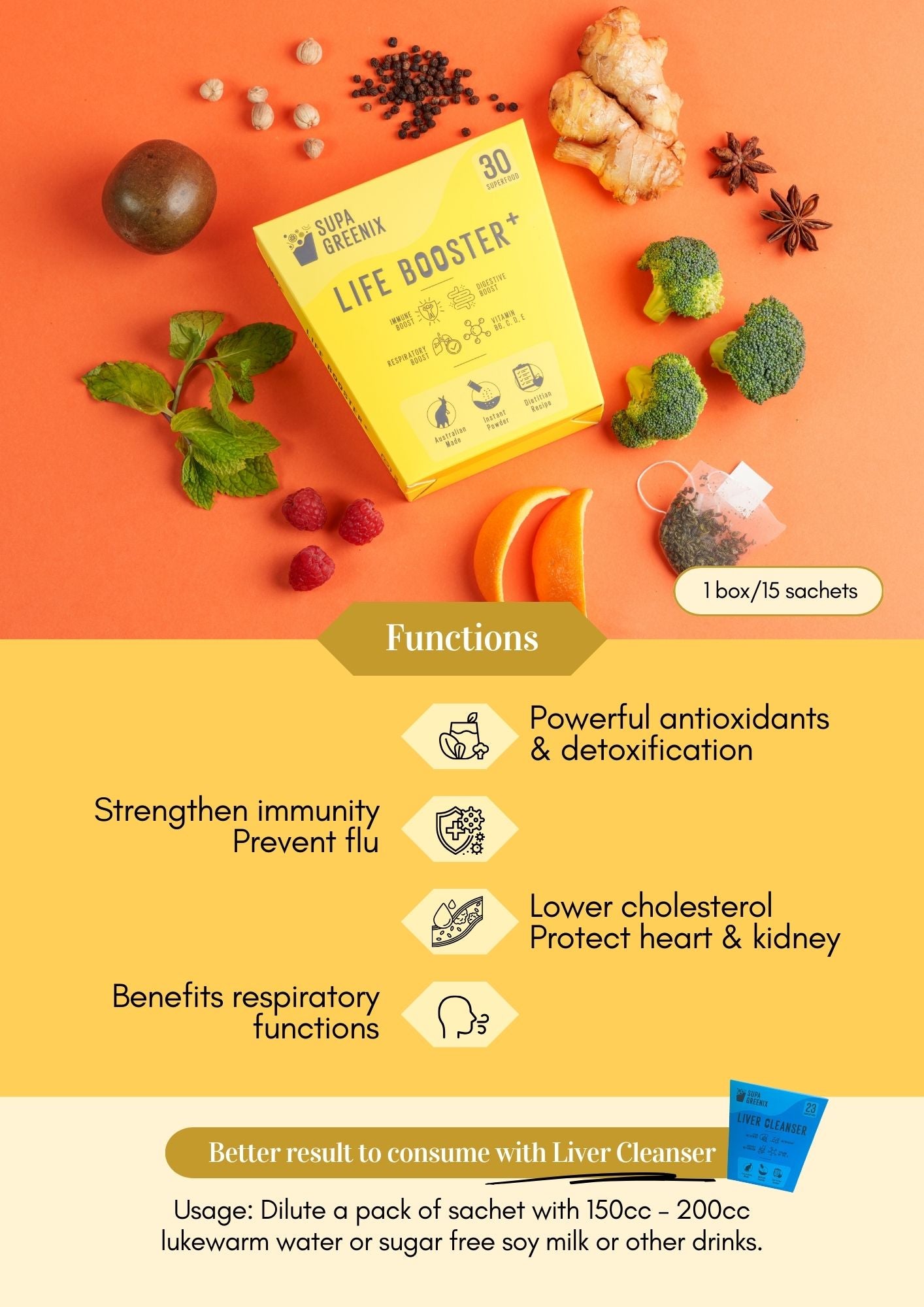Life Booster (8g x 15 sachets)