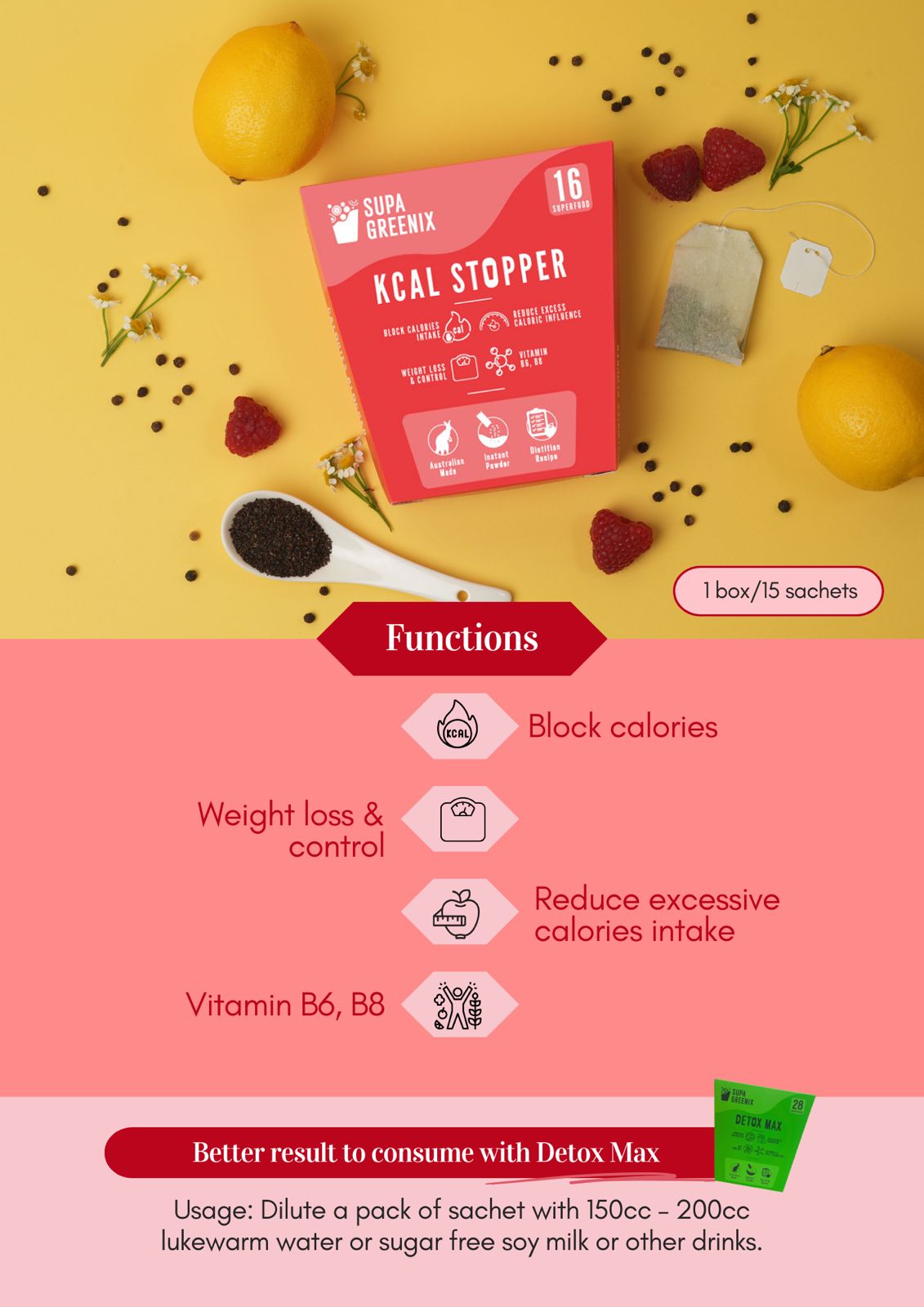 Kcal Stopper (8g x 15 sachets)